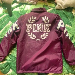 PINK Victoria’s Secret Sherpa Bomber Jacket